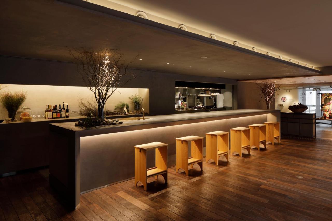 Good Nature Hotel Kiotó Kültér fotó The bar at the restaurant